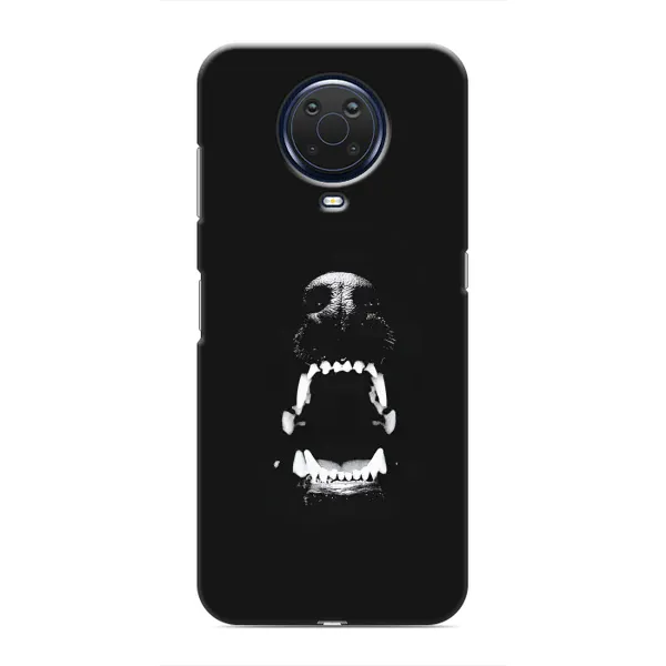 Чехол с рисунком «Пасть добермана» для Nokia G20