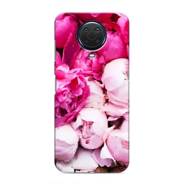 Чехол с рисунком «Пионы» для Nokia G20 Чехол с рисунком «Пионы» для Nokia G20