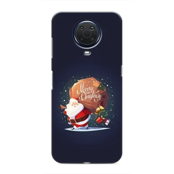 Чехол с рисунком «Подарки от Санты» для Nokia G20 Чехол с рисунком «Подарки от Санты» для Nokia G20