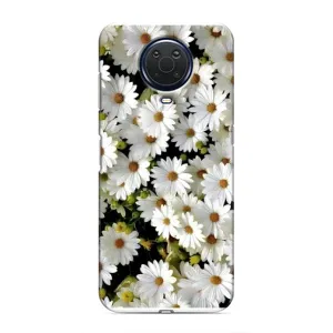 Чохол з ромашками на Nokia G20 (Рамка в ромашках)