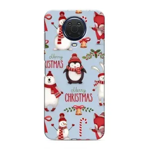 Чохол Санта Клаус для Nokia G20 (Різдвяний)