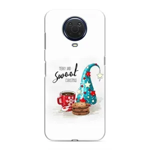 Чехол с рисунком «Рождество» для Nokia G20