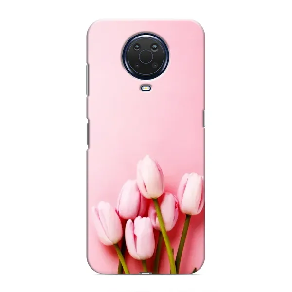 Чехол с рисунком «Розовые тюльпаны» для Nokia G20 Чехол с рисунком «Розовые тюльпаны» для Nokia G20