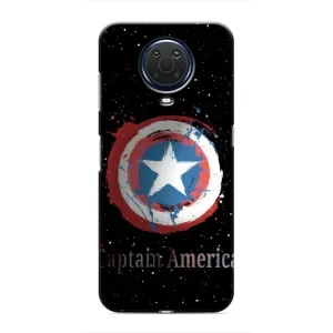 Чехол с Щитом Капитана Америки на Nokia G20 (Щит Капитана)
