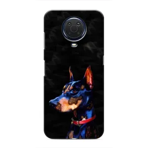 Бампер для Nokia G20 с картинкой "Песики" (Собака Мопс)