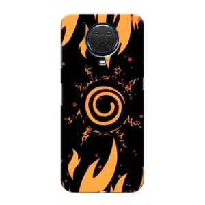 Купить Чехлы на телефон с принтом Anime для Nokia G20 (Солнце Наруто)