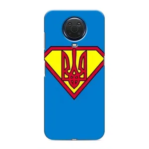 Чехол с картинкой (Патриотический ГЕРБ) на Nokia G20 (Super - Герб)
