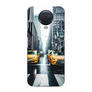 Силиконовый бампер (Работники) на Nokia G20 (Такси)