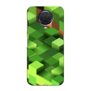 Чехлы для Nokia G20 (Персонажи Майн Крафт) (Текстура)