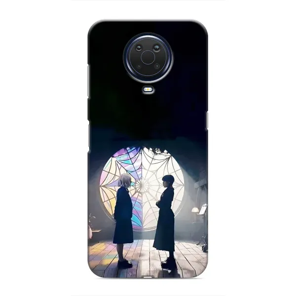 Чехол с рисунком «Уэнсдей и Энди» для Nokia G20 Чехол с рисунком «Уэнсдей и Энди» для Nokia G20