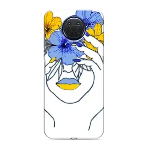 Чохол на Nokia G20 (Український дизайн) (Українка на всю голову)