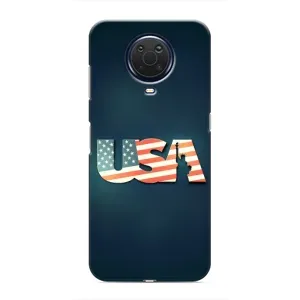 Чохол Прапор USA для Nokia G20 (USA)