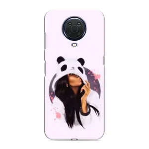 Чехол Стильные девушки на Nokia G20 (В пижаме)