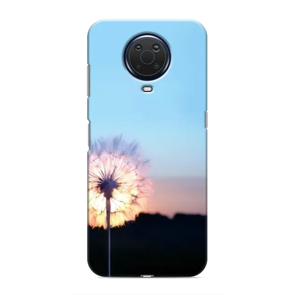 Чехол с рисунком «Закат с одуванчиком» для Nokia G20