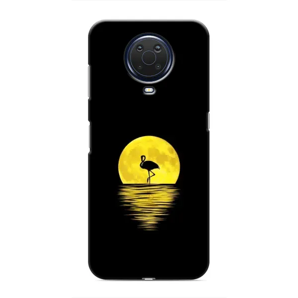 Чехол с рисунком «Желтый Закат» для Nokia G20