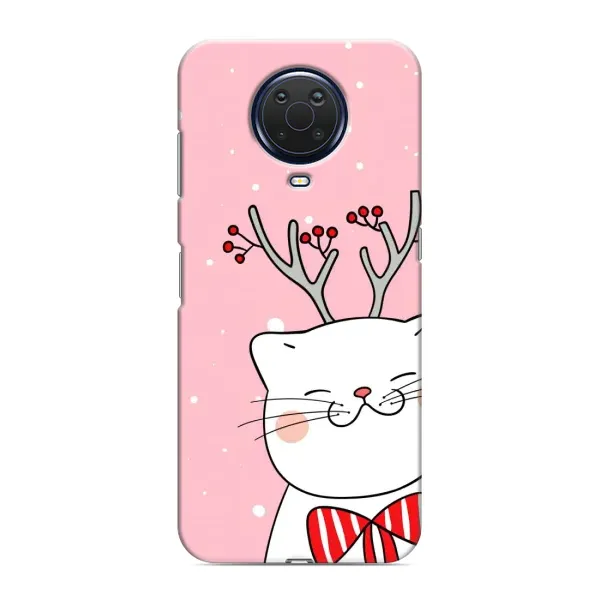 Чехол с рисунком «Зимний кот» для Nokia G20 Чехол с рисунком «Зимний кот» для Nokia G20
