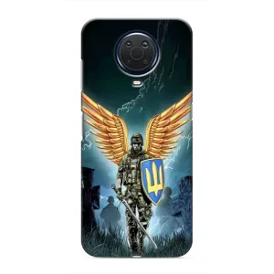 Патриотический Чехол для Nokia G20 (ЗСУ з крильями)