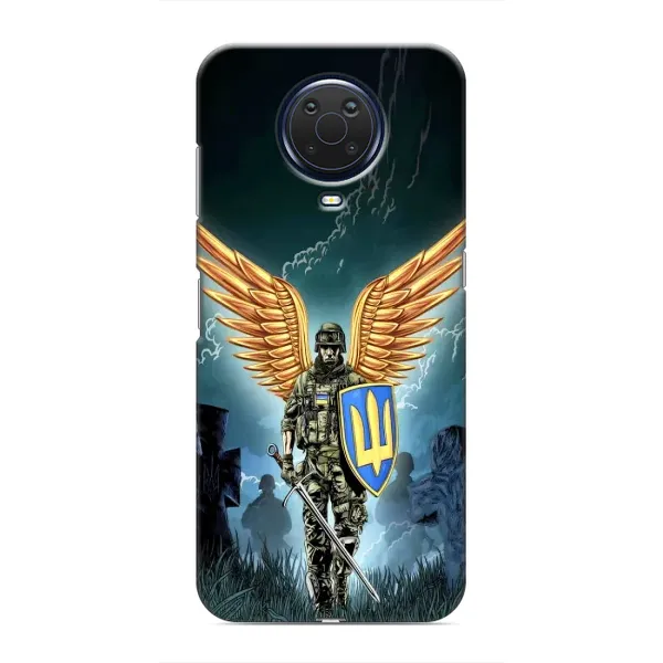 Чехол с рисунком «ЗСУ з крильями» для Nokia G20