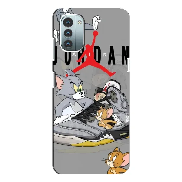 Чехол с рисунком «Air Jordan» для Nokia G21 Чехол с рисунком «Air Jordan» для Nokia G21