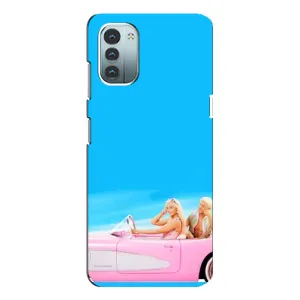 Силиконовый Чехол Барби Фильм на Nokia G21 (Барби и Кен)