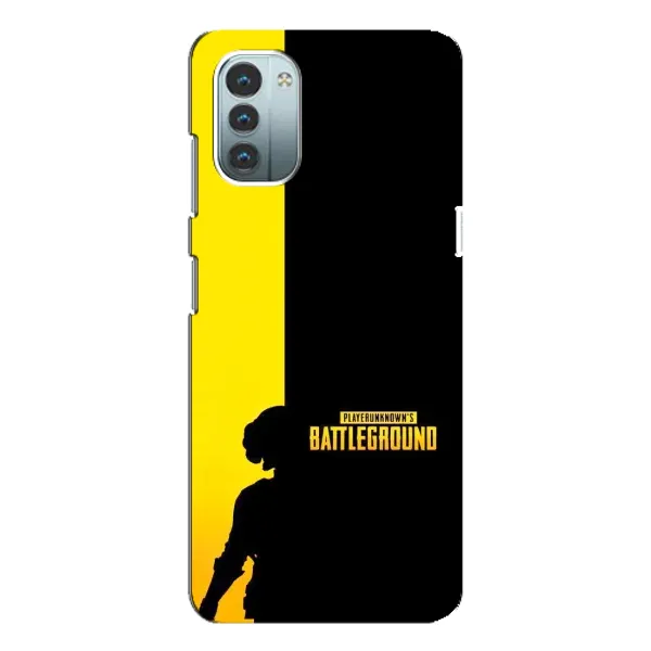 Чехол с рисунком «Battlegrounds» для Nokia G21