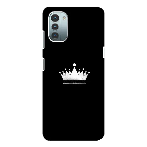 Чехол с рисунком «Белая корона» для Nokia G21 Чехол с рисунком «Белая корона» для Nokia G21