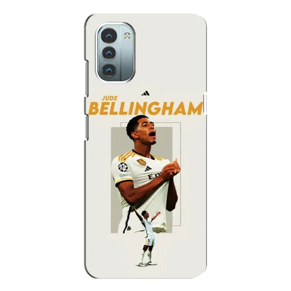 Чехол с рисунком «Беллингем Реал» для Nokia G21