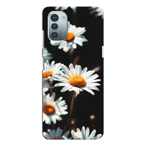 Чохол з ромашками на Nokia G21 (Білі ромашки)