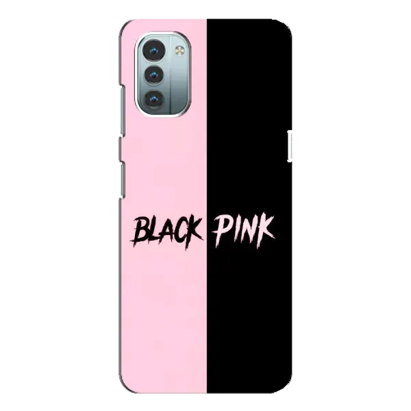 Чехол с рисунком «BLACK PINK» для Nokia G21
