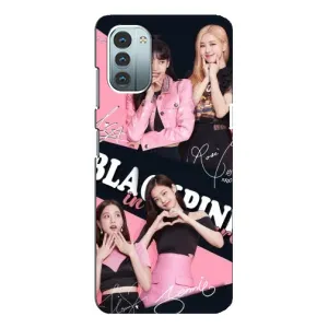Чехлы с картинкой для Nokia G21 (BLACKPINK)