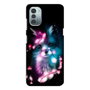 Чехол с Лисичкой для Nokia G21 (Черная Лиса)