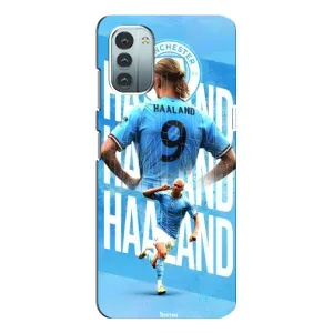 Чехлы с принтом для Nokia G21 Футболист (Erling Haaland)