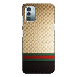 Чехлы Бренд GUCCI для Nokia G21 (Фон Гуччи)