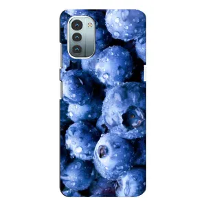 Чехол с изображением вкусной еды для Nokia G21 (Голубика)