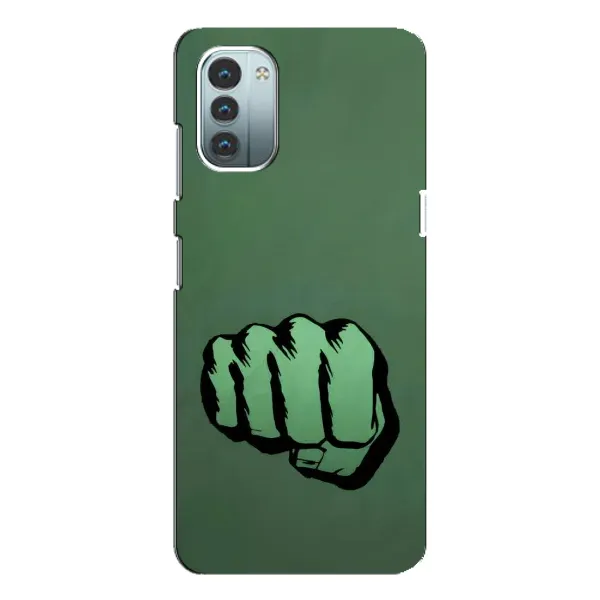 Чехол с рисунком «Халк» для Nokia G21