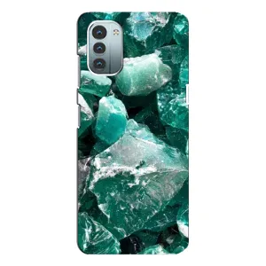 Чехол (Дорого -богато) на Nokia G21 (Изумруд)