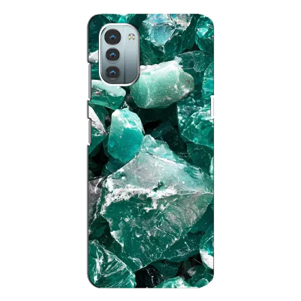 Чехол с рисунком «Изумруд» для Nokia G21