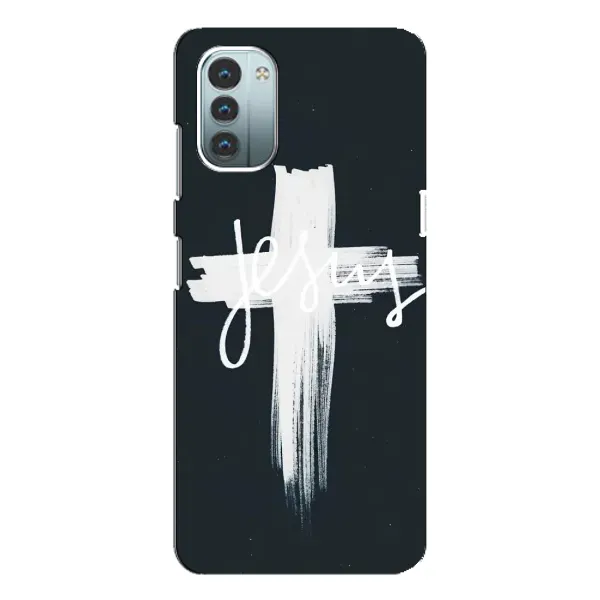 Чехол с рисунком «Jesus» для Nokia G21 Чехол с рисунком «Jesus» для Nokia G21