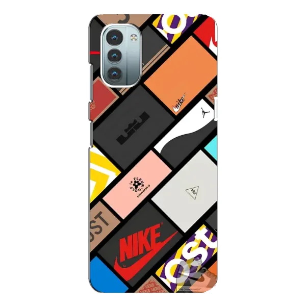 Чехол с рисунком «Коробки» для Nokia G21
