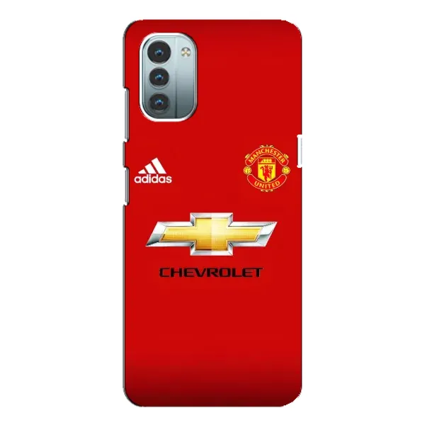 Чехол с рисунком «Man United» для Nokia G21
