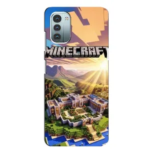 Чехол майнкрафт для Nokia G21 (MINECRAFT)