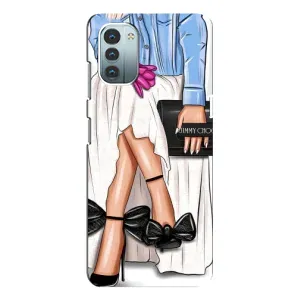 Силиконовый Чехол на Nokia G21 с картинкой Стильных Девушек (Мода)