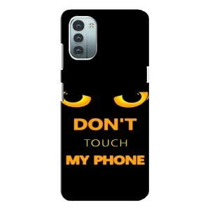 Чехол с Прикольным принтом на Nokia G21 (Не трогай мой телефон)