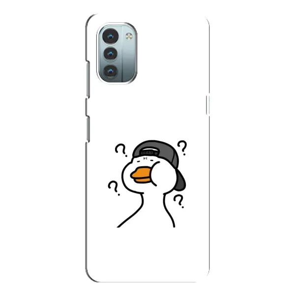 Чехол с рисунком «Непонимание» для Nokia G21