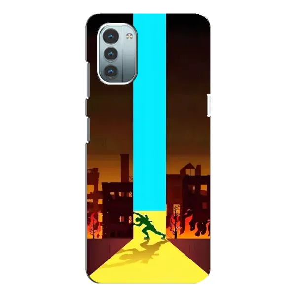 Чехол с рисунком «Освобождение» для Nokia G21