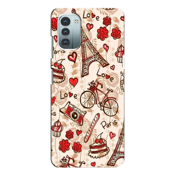 Чехол с рисунком «Париж мечта» для Nokia G21
