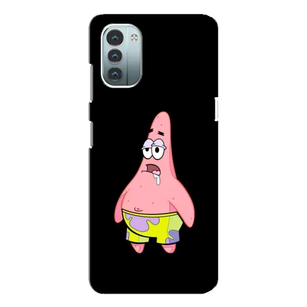 Чехол с рисунком «Патрик завис» для Nokia G21