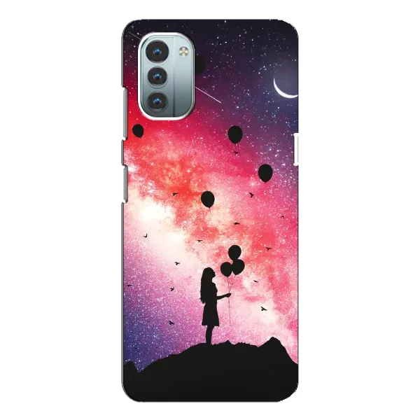 Чехол с рисунком «Шарики в небе» для Nokia G21 Чехол с рисунком «Шарики в небе» для Nokia G21