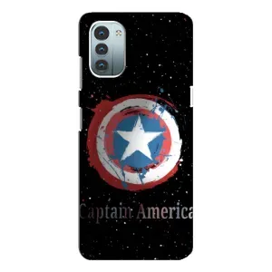 Чехол с Щитом Капитана Америки на Nokia G21 (Щит Капитана)