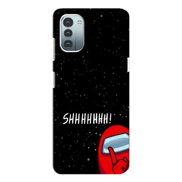 Чехол с рисунком «SHHHHH» для Nokia G21
